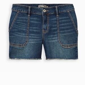 Torrid 3.5 Inch Vintage Stretch Mid-Rise Jean Short